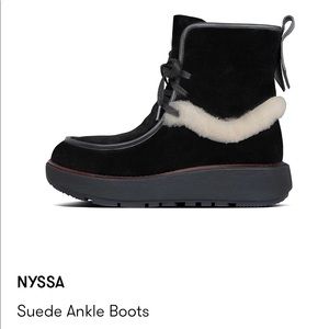 Fitflop Nyssa Suede Ankle Boots 